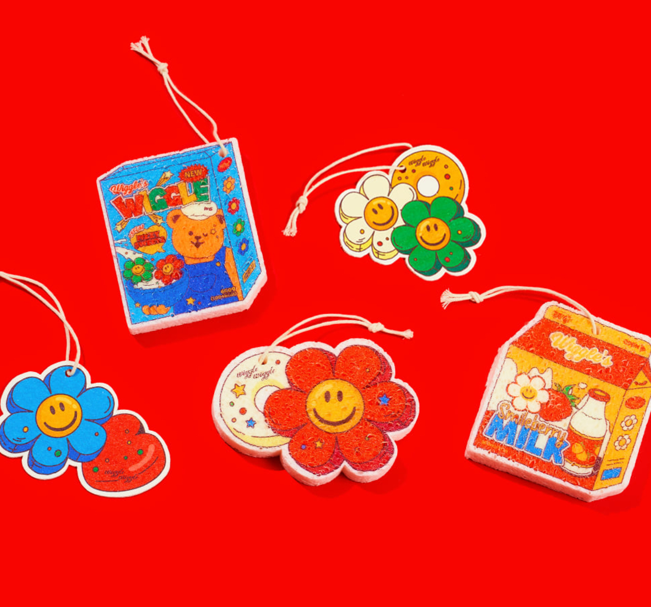 Wiggle 洗碗海綿布5個set