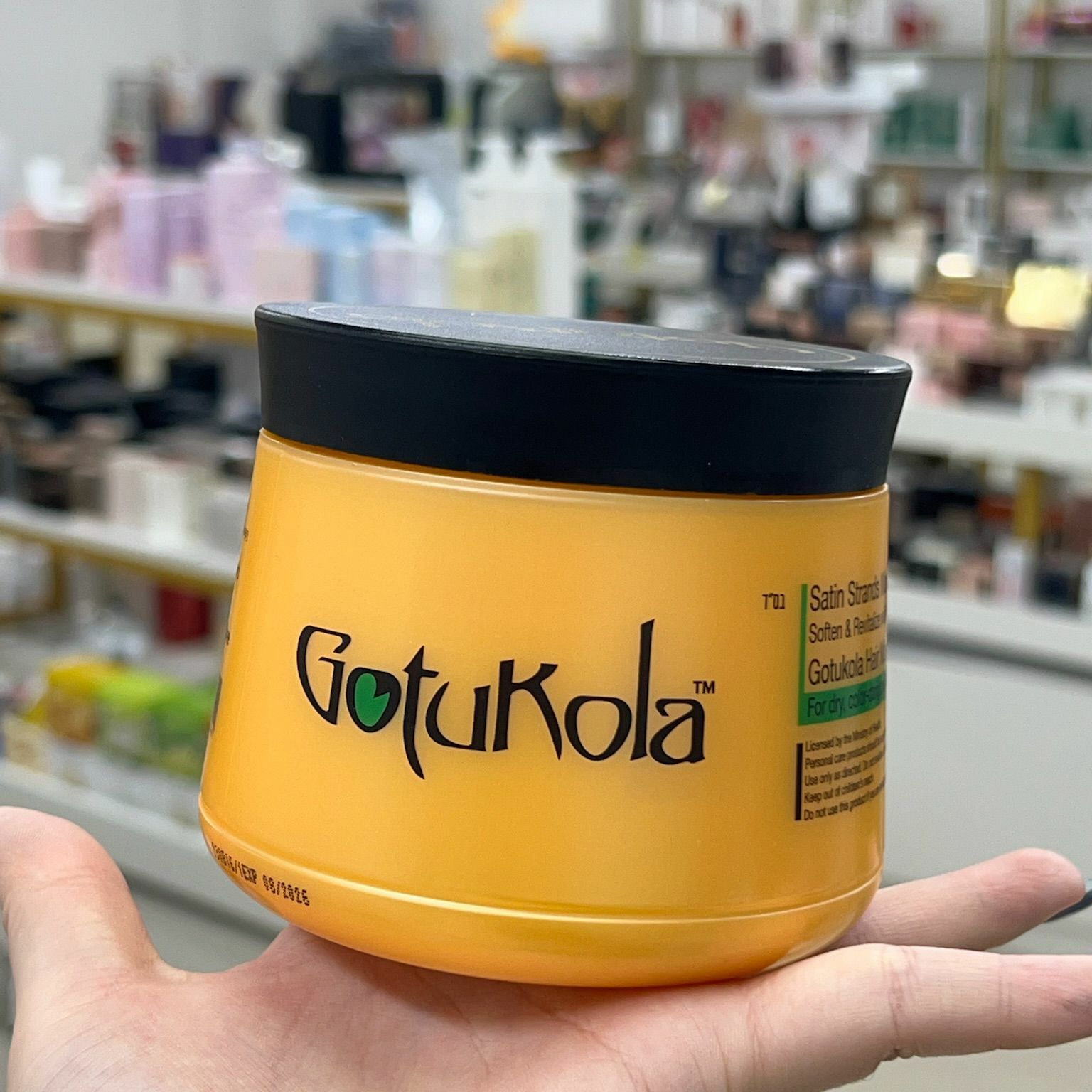Gotukola hair mask 500ml 橙色款