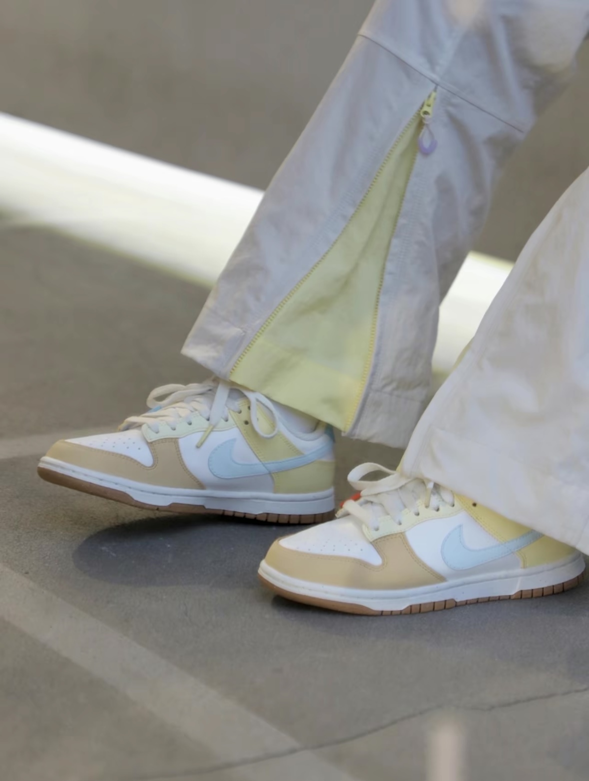 iSNEAKERS | Nike Dunk Low Next Nature "Soft Yellow" 白棕藍 FZ4347-100