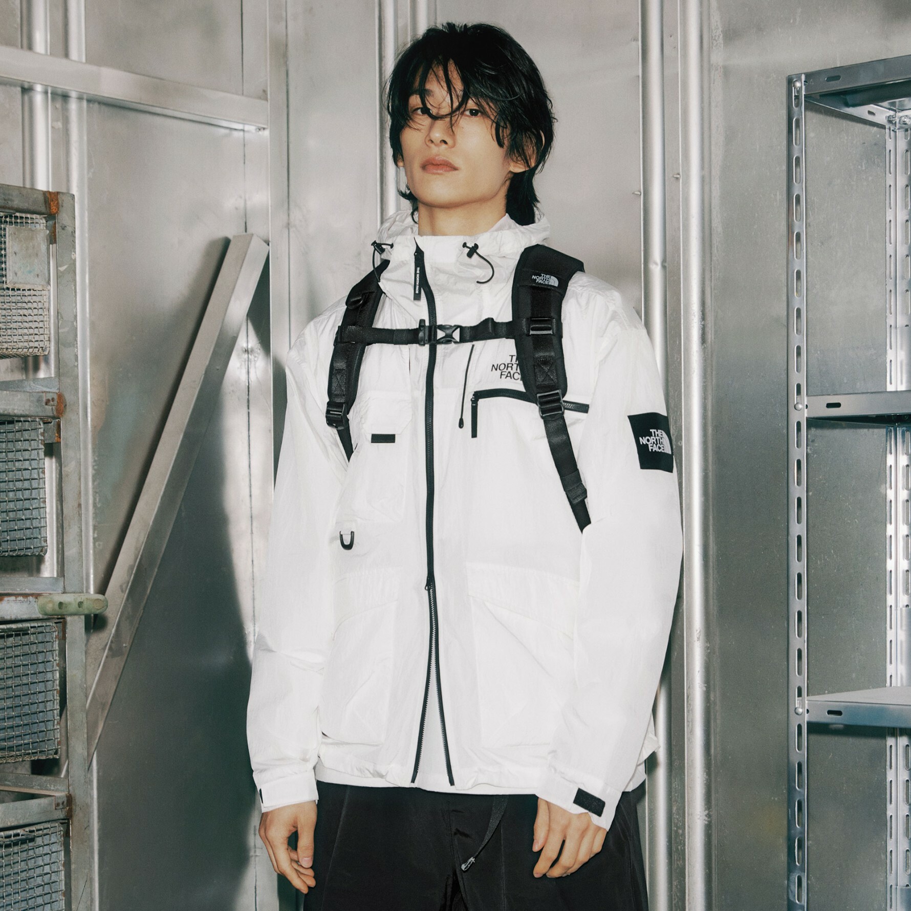 THE NORTH FACE 北臉 白標 SHELDON 工裝 口袋 連帽 外套 NJ3LQ03