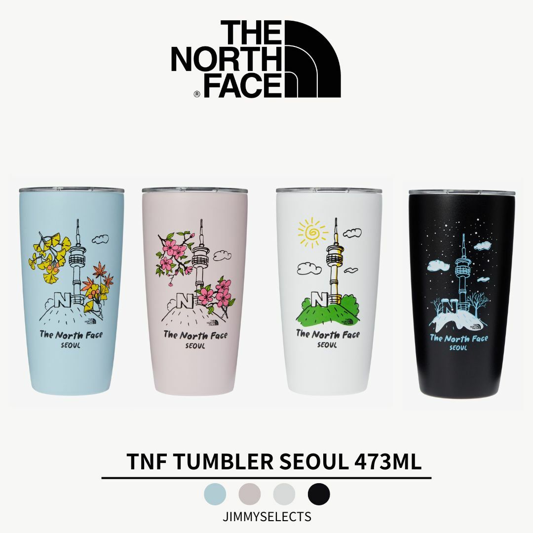 THE NORTH FACE 北臉 首爾 限定 保溫 隨行杯 水杯 473ML NA5CQ80
