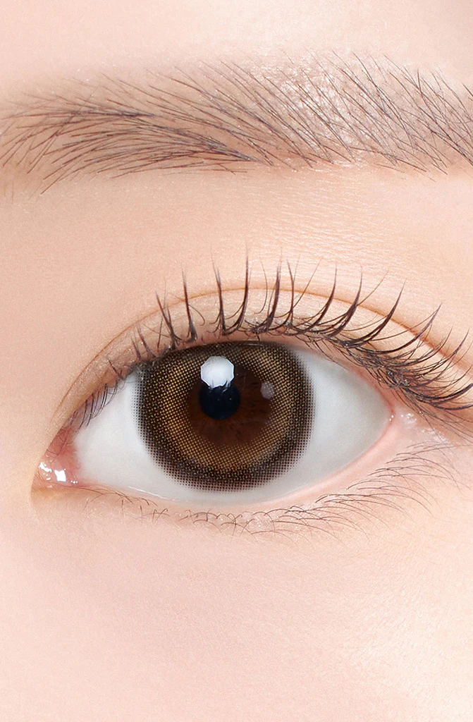 [月拋] Hapa Kristin Dear Deer Kristin 1 Month - 斑比棕 Bam Brown  彩妝隱形眼鏡 |每盒12片