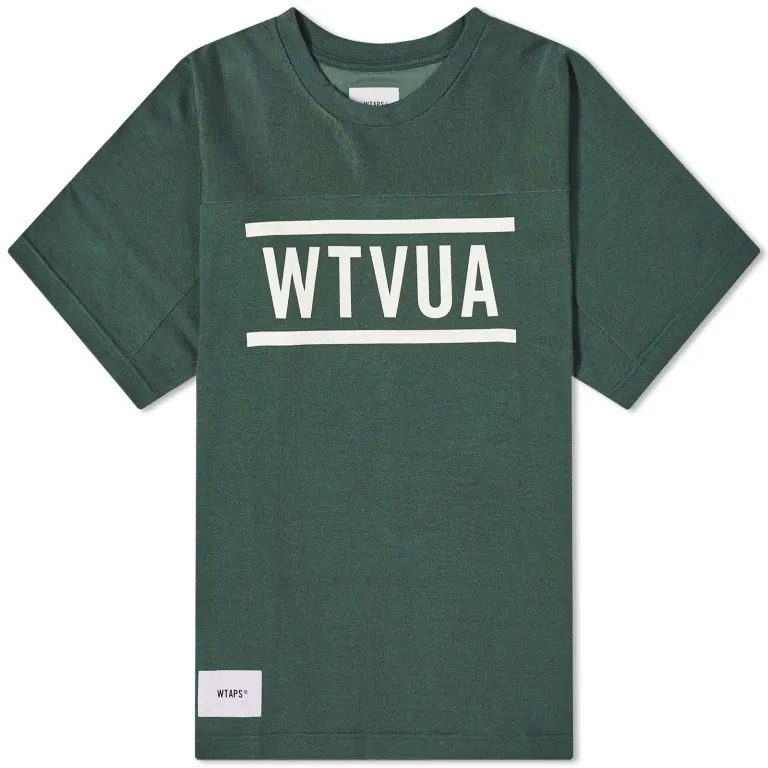 トップス WTAPS WTVUA TEE WTAPS 09 WTVUA Printed T-Shirt - BLACK