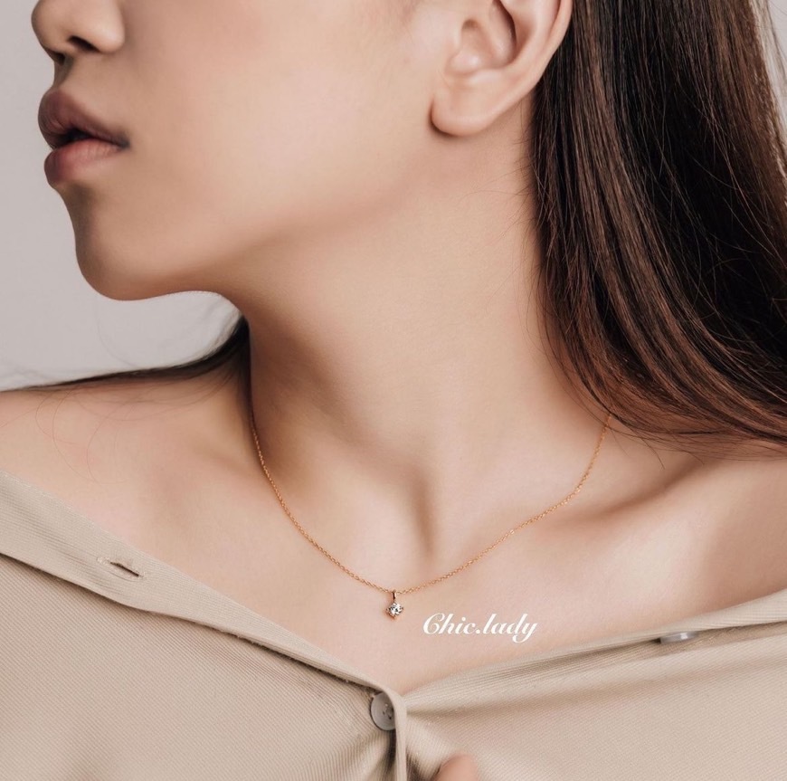 Necklace ｜純銀小鑽鍊