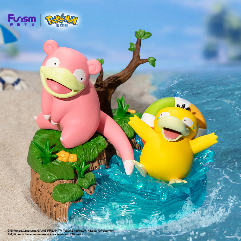 現貨 玩樂主義 Funism Pokemon 精靈寶可夢 Prime Figure 寶可夢手辦伙伴係列 可達鴨和呆呆獸