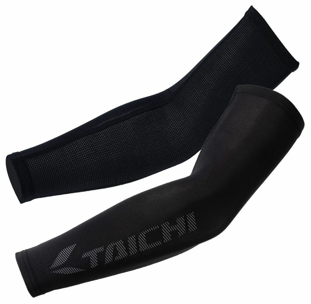 TAICHI RSU326 SLASH BLACK 黑 涼感 袖套 彈性 防曬