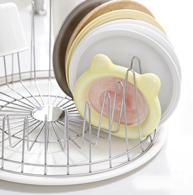 廚具好幫手直立式圓型收納架 / 2色