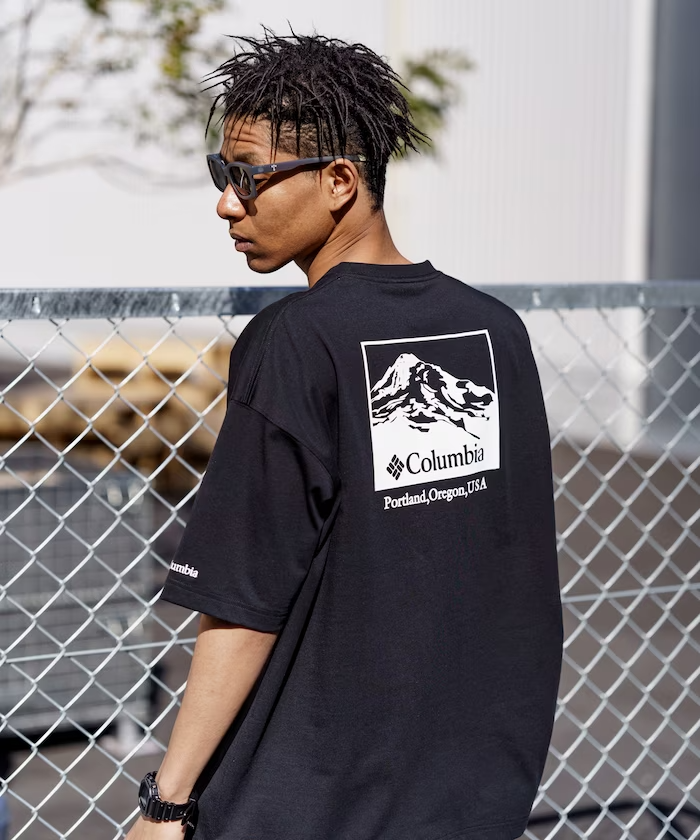 日本 Columbia×FREAK'S STORE  山脈短袖