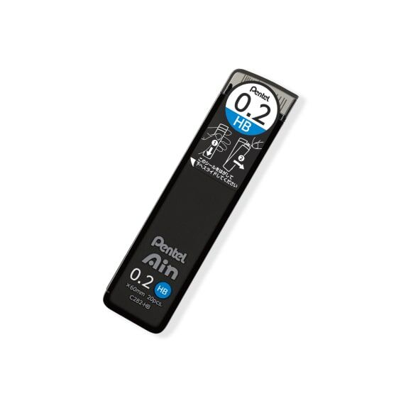 Pentel Ain HB自動鉛筆芯 0.5 / 0.3 / 0.2｜日本Pentel