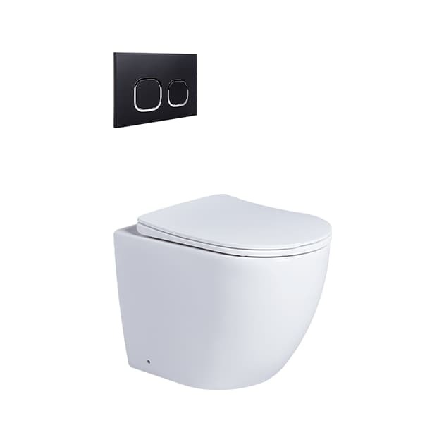 OVO京典衛浴 落地隱藏水箱型馬桶TP031+C0031(含緩降便座)