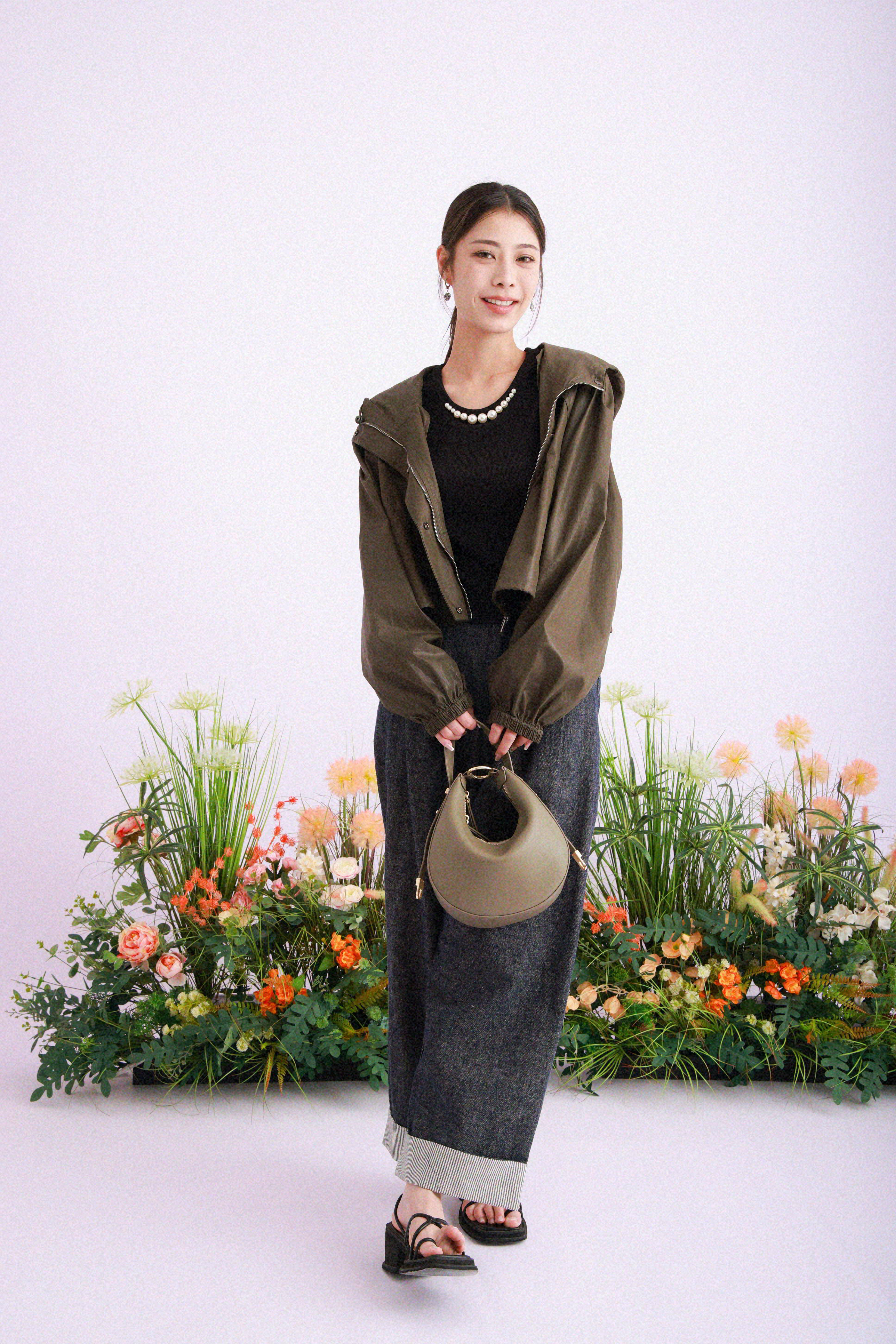 令面薄棉有帽外套 (*現貨款式）