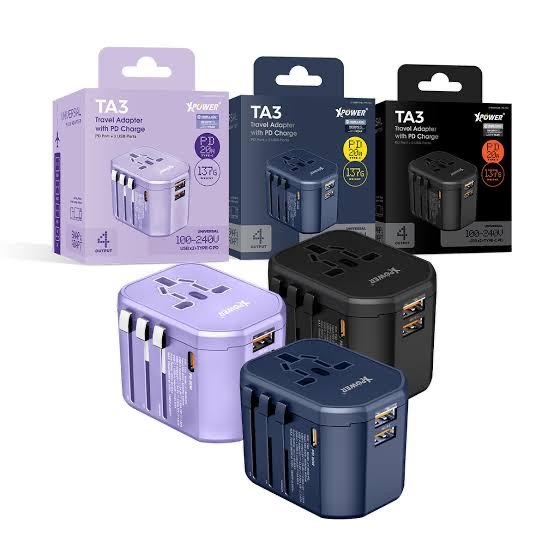 XPower TA3 20W PD充電旅行充電轉插
