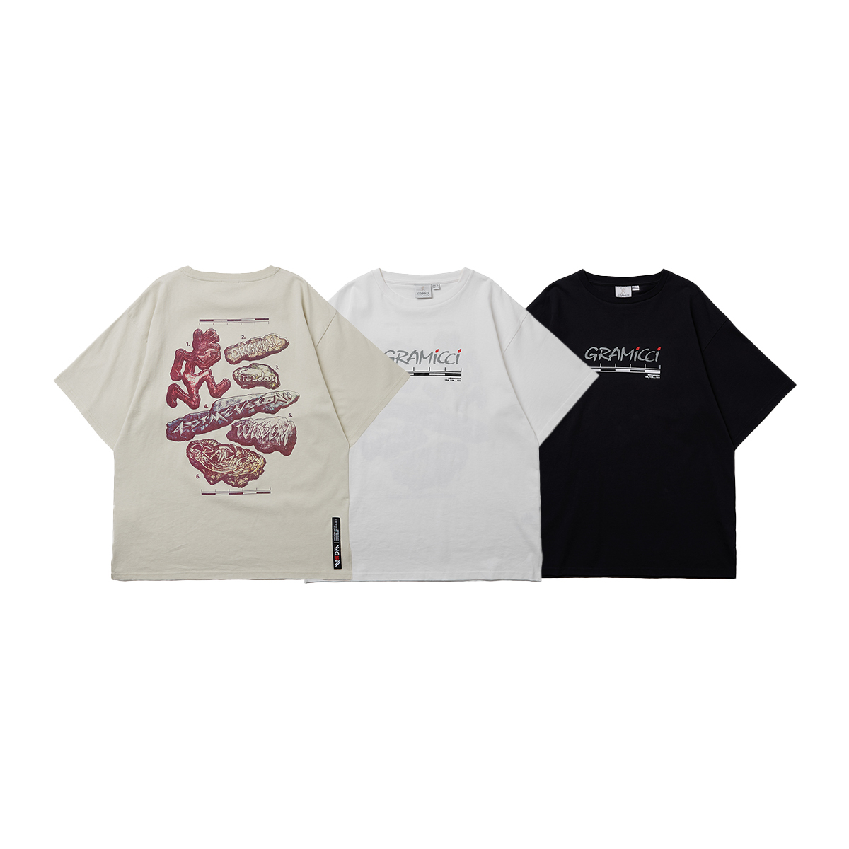 【車庫服飾】WISDOM X GRAMICCI X 4DIMENSION COLLABORATION | PRINT TEE