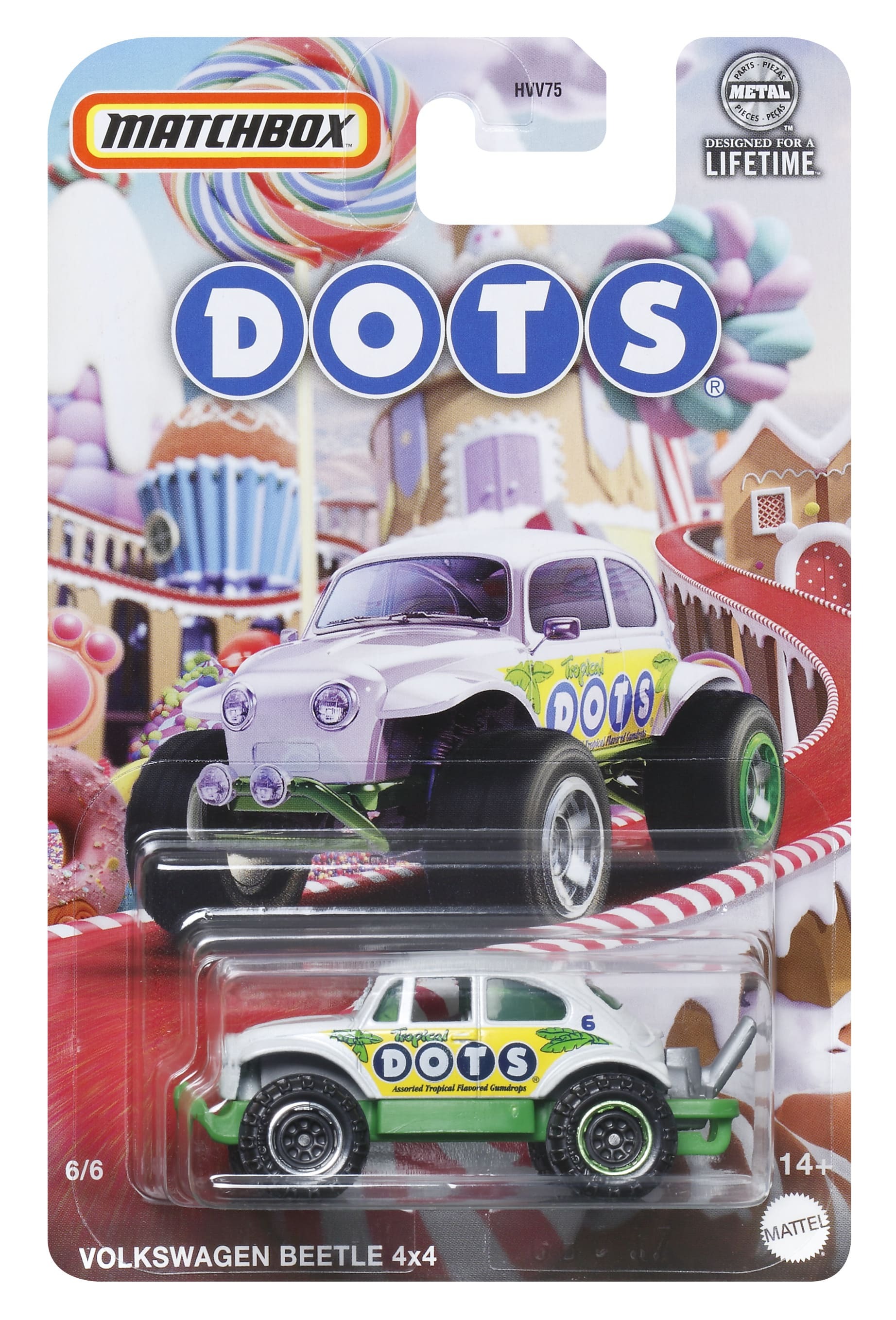 火柴盒小汽車-糖果汽車系列 原箱6+4入