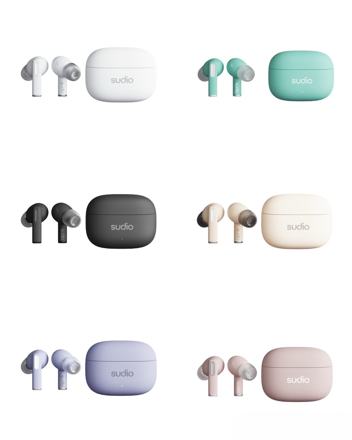 【SUDIO】 A1 Pro 真無線藍牙耳機 六色