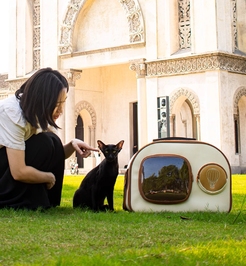 樂優派帆布寵物拉杆包 (3kg)