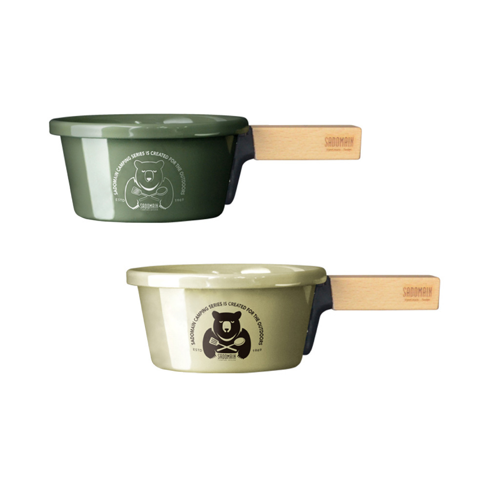 SADOMAIN 琺瑯磁吸杯碗_4入_SV3414(矮款)