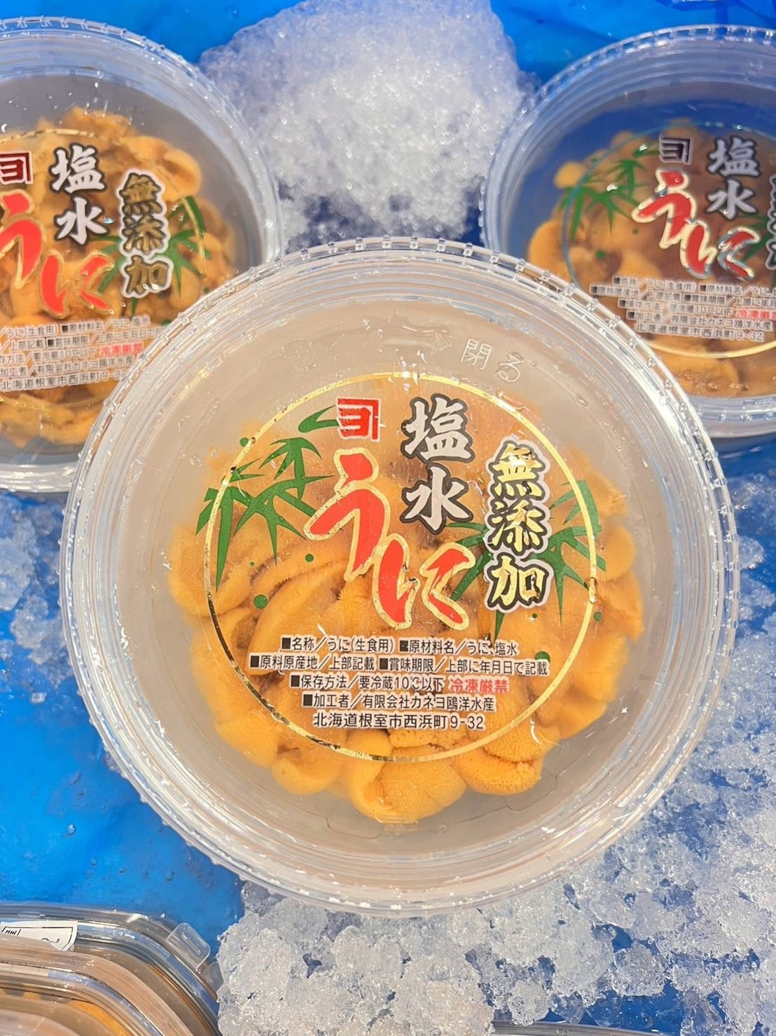 カネヨ鷗洋 鹽水海膽 黄上 100g