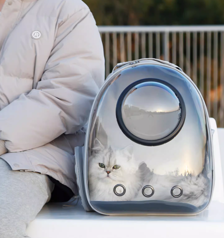 瓜洲牧太空寵物包 (典雅黑, 2kg)