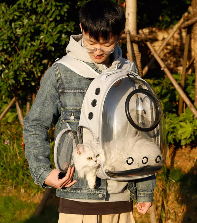 瓜洲牧太空寵物包 (典雅黑, 2kg)