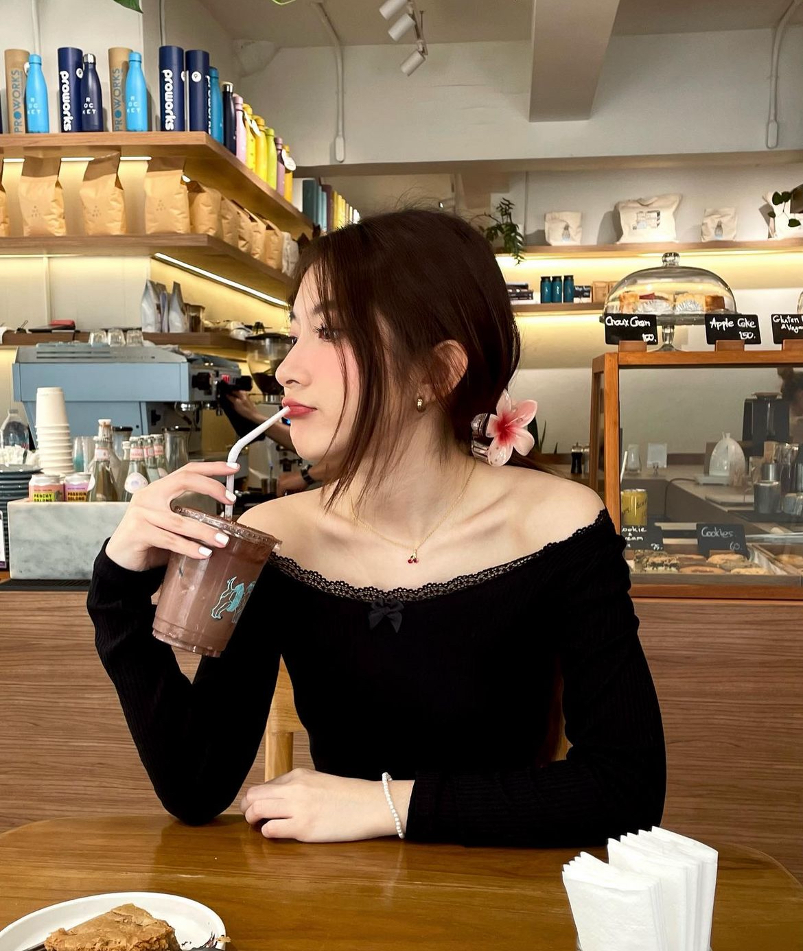 (現貨) TH MARIA LACE TOP (BLACK)