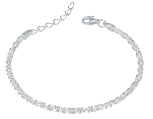 意大利925 純銀岩石手鏈多色 B08106 B08109 B08109B B08109C