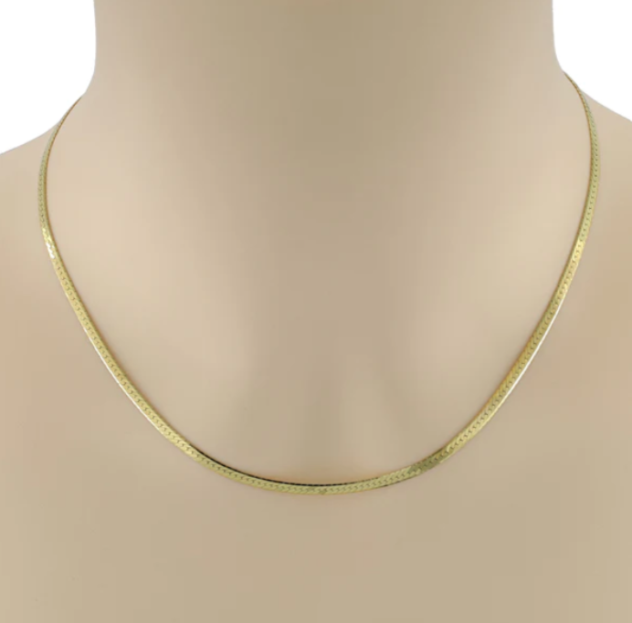 意大利925 純銀頸鏈 明星同款 爆款蛇骨鏈 B08097 B08098