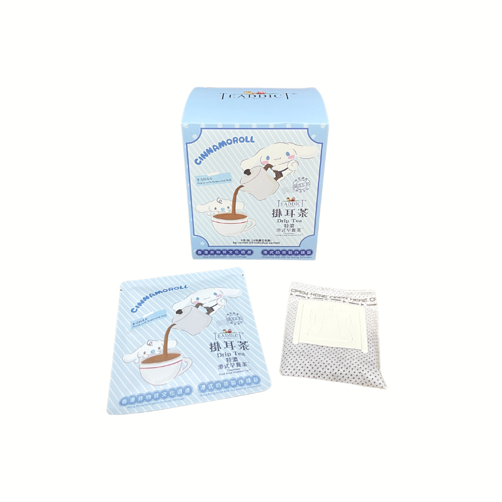 TEADDICT cinnamoroll hkich series - teaddict® teapresso hk breakfast tea [drip tea 10 sachets]