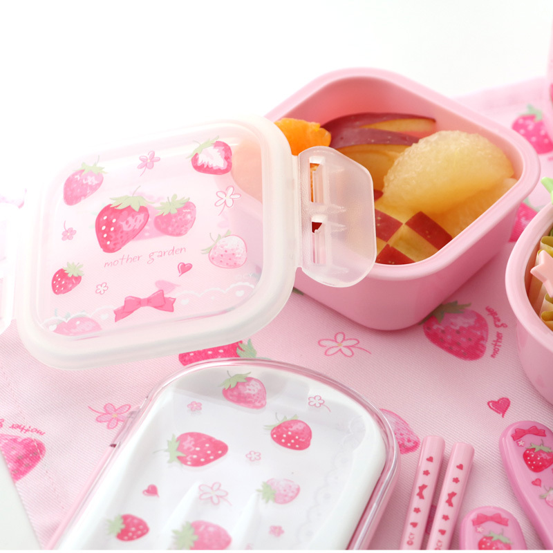 【日本Mother Garden】野草莓素描繪 水果盒