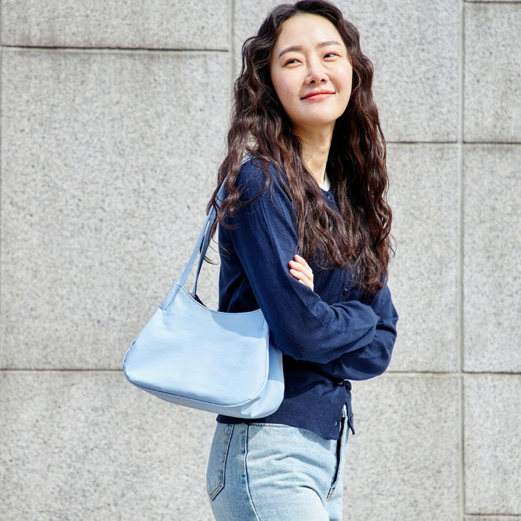 韓国人気ブランド★[ITHINKSO] HOBO NEAT BAG HERRINGBONE 韓国人気ブランド☆[ITHINKSO] HOBO NEAT BAG HERRINGBONE