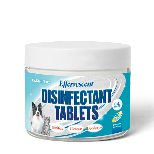 Dr. Klen 潔博士 - NaDCC高效環保消毒水溶片150粒裝 (寵物專用配方)
