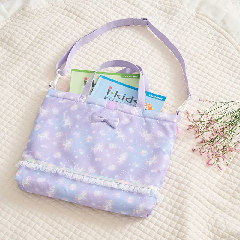 【日本Mother Garden】大提袋 春暖花開獨角獸