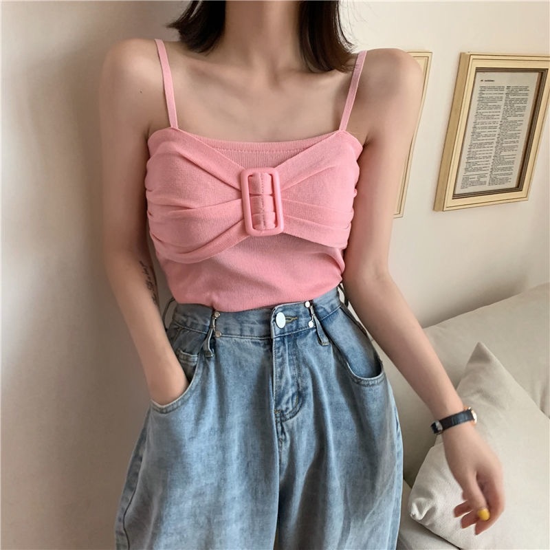 🎀蝴蝶結細肩小背心