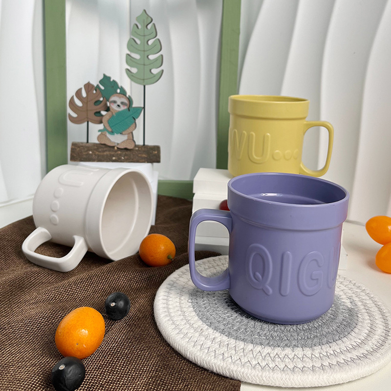 《3857》浮標英文字母洗漱牙刷杯