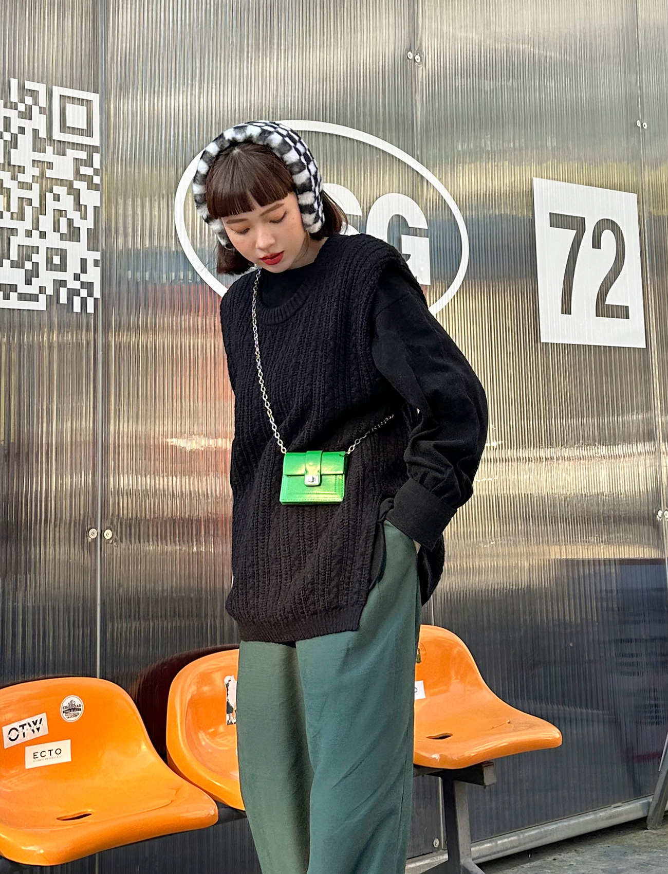 墊肩設計長版上衣