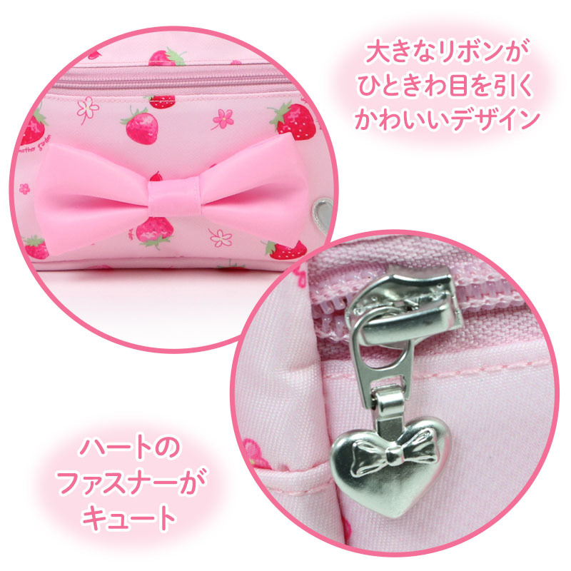 【日本Mother Garden】單肩包 野草莓素描繪