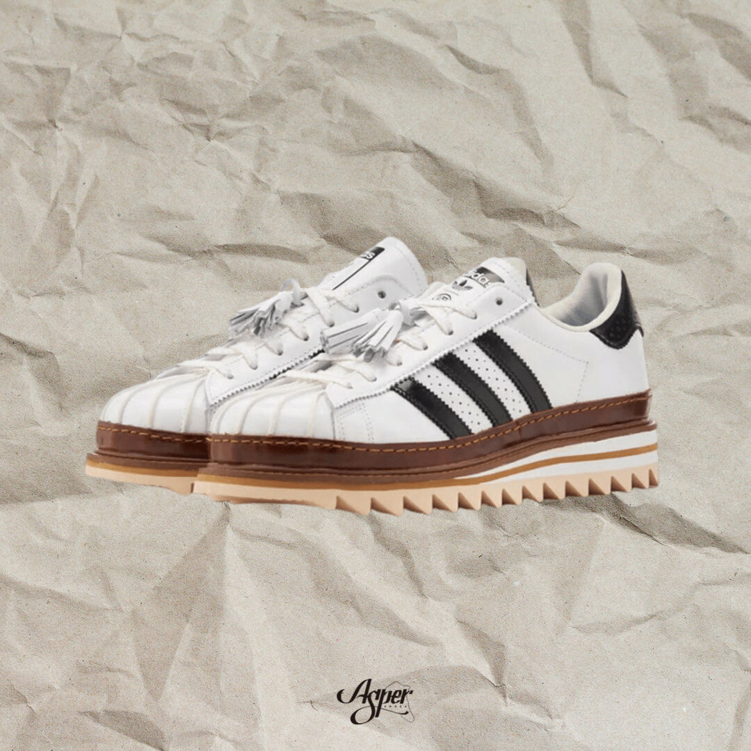 (代購商品) ADIDAS SUPERSTAR X CLOT White Core Black 陳冠希聯名 花雕鞋  IH3132
