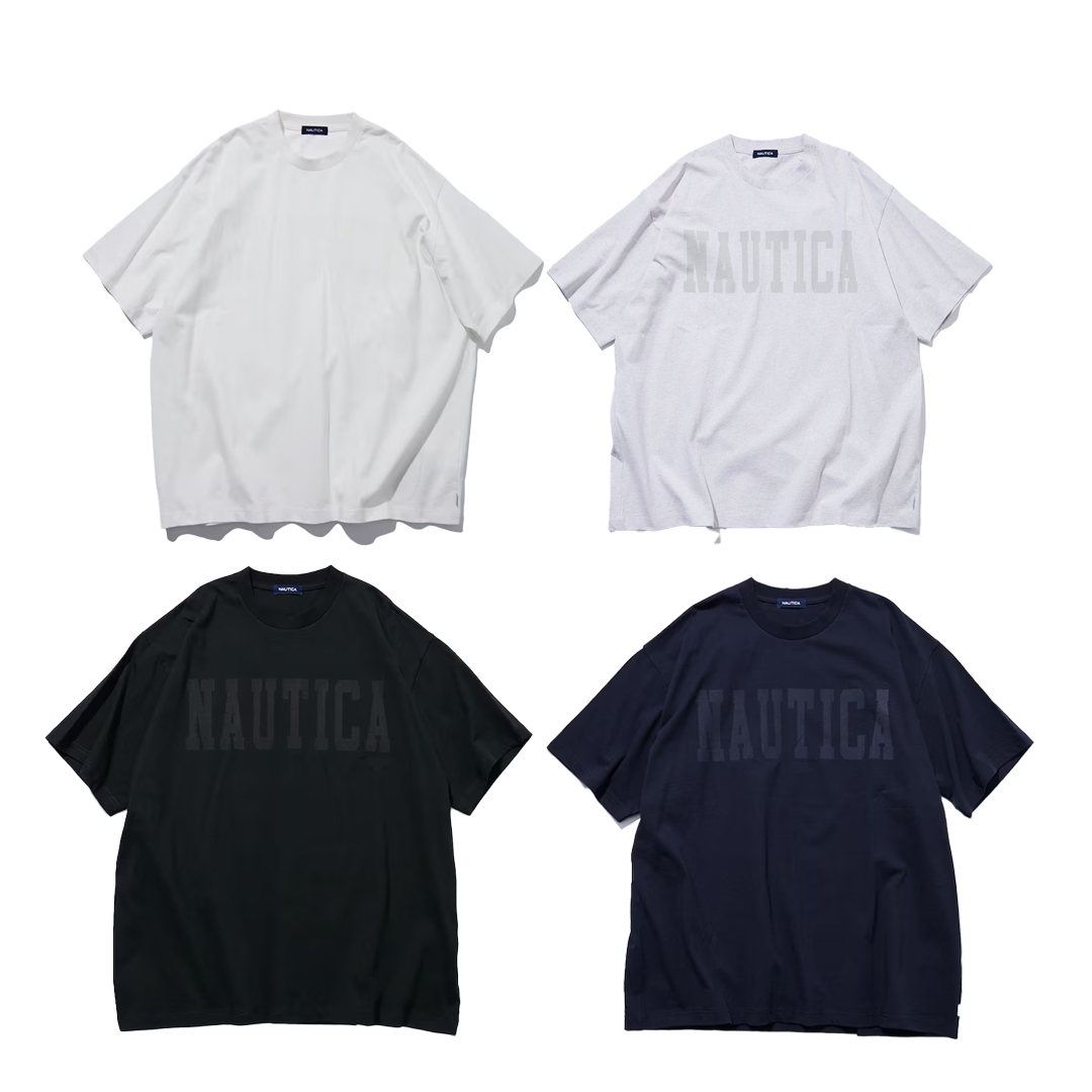 Nautica Big Logo S/S Tee 大字母LOGO 美式字母 半透明字母
