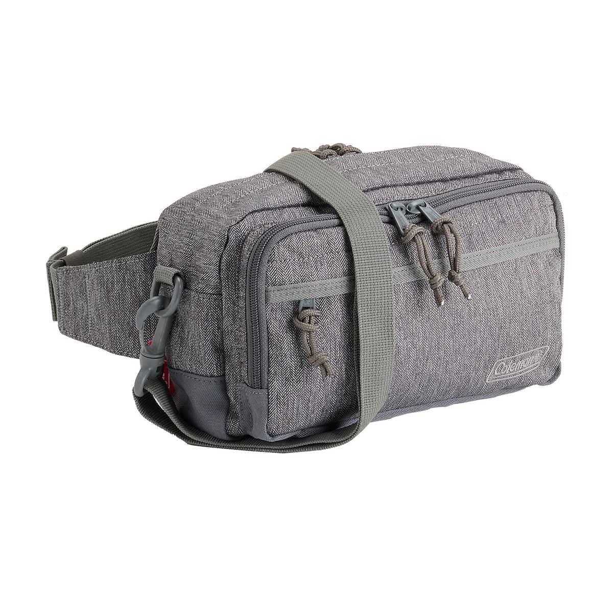 美國品牌Coleman 2L WALKER 斜揹包-人字紋灰(24 x 15 x 7cm) -2205841