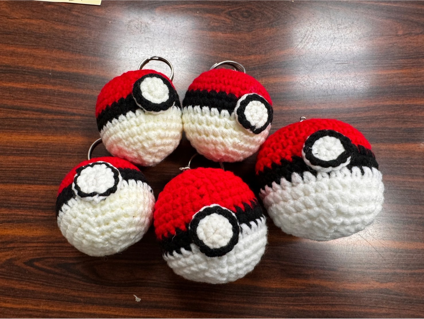 台中院|編織寶貝球鑰匙圈(2入)