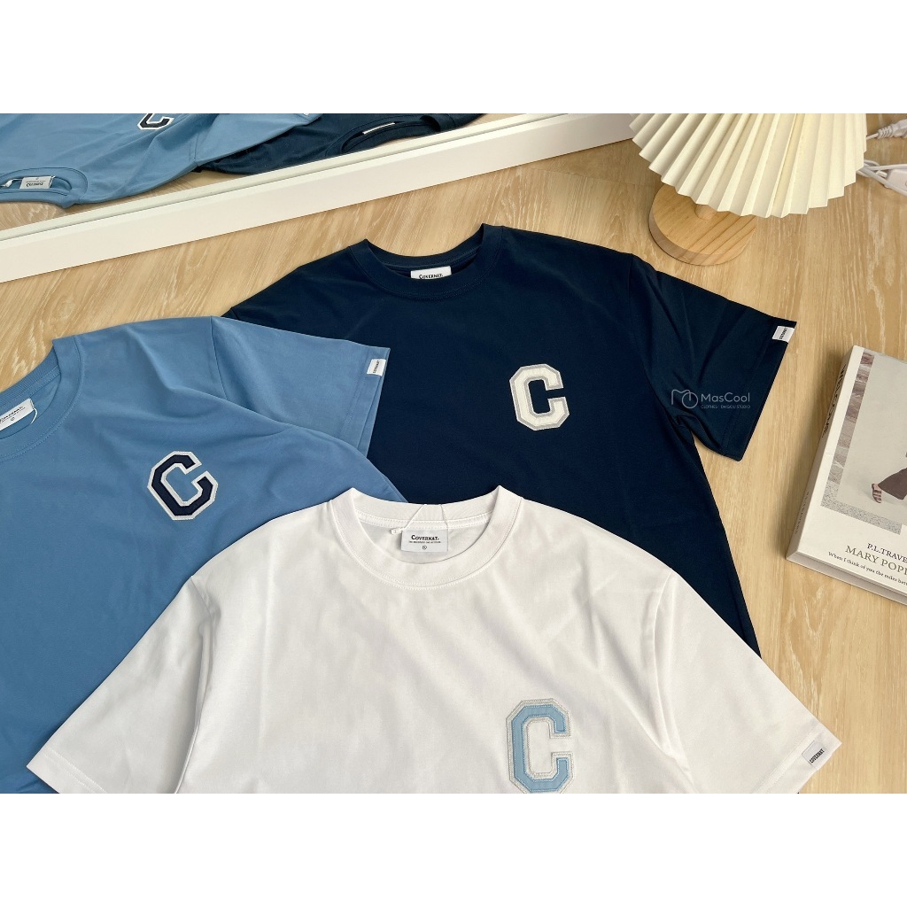 COVERNAT大C刺繡短袖