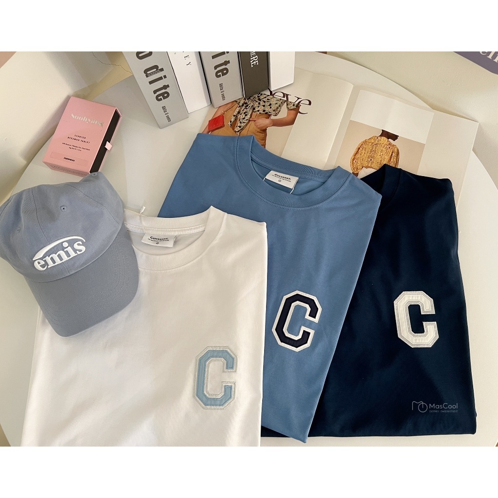 COVERNAT大C刺繡短袖