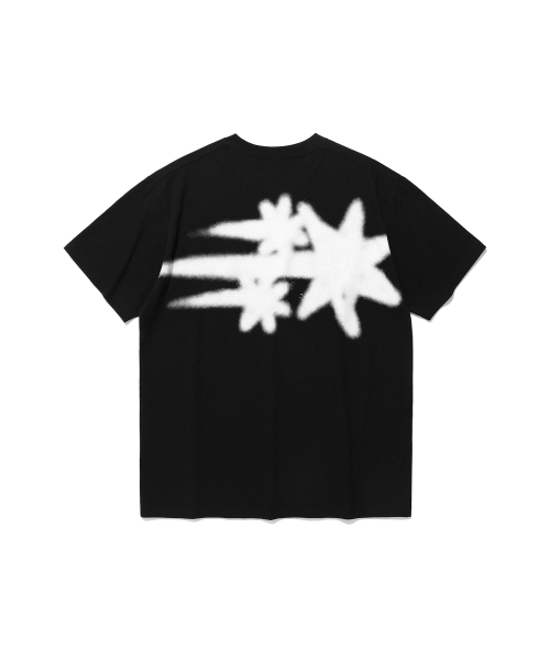 NICEGHOSTCLUB - BIG GRAFFITI TEE (BLACK)