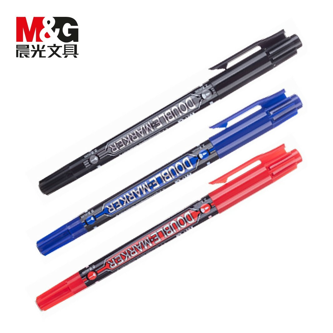 M&G  晨光文具 雙頭箱頭筆