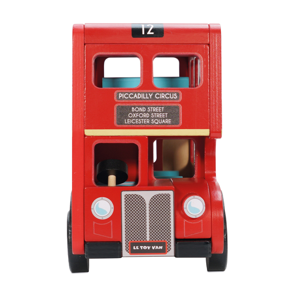【英國 Le Toy Van】經典倫敦大巴士玩具組