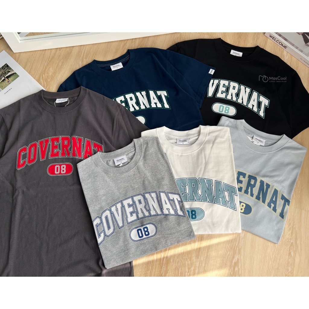 COVERNAT拱形短袖