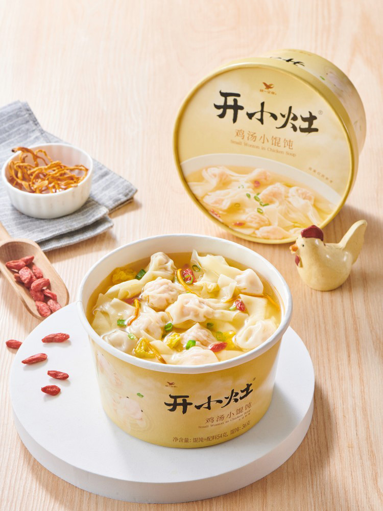 統一開小灶老母雞湯餛飩 (54g*4碗)