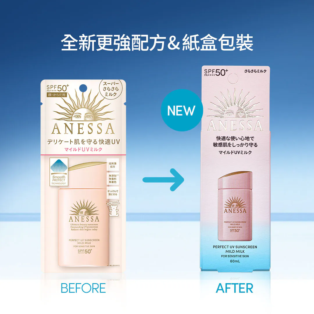 【SHISEIDO 資生堂】ANESSA 安耐曬 敏感肌防曬Ⓗ