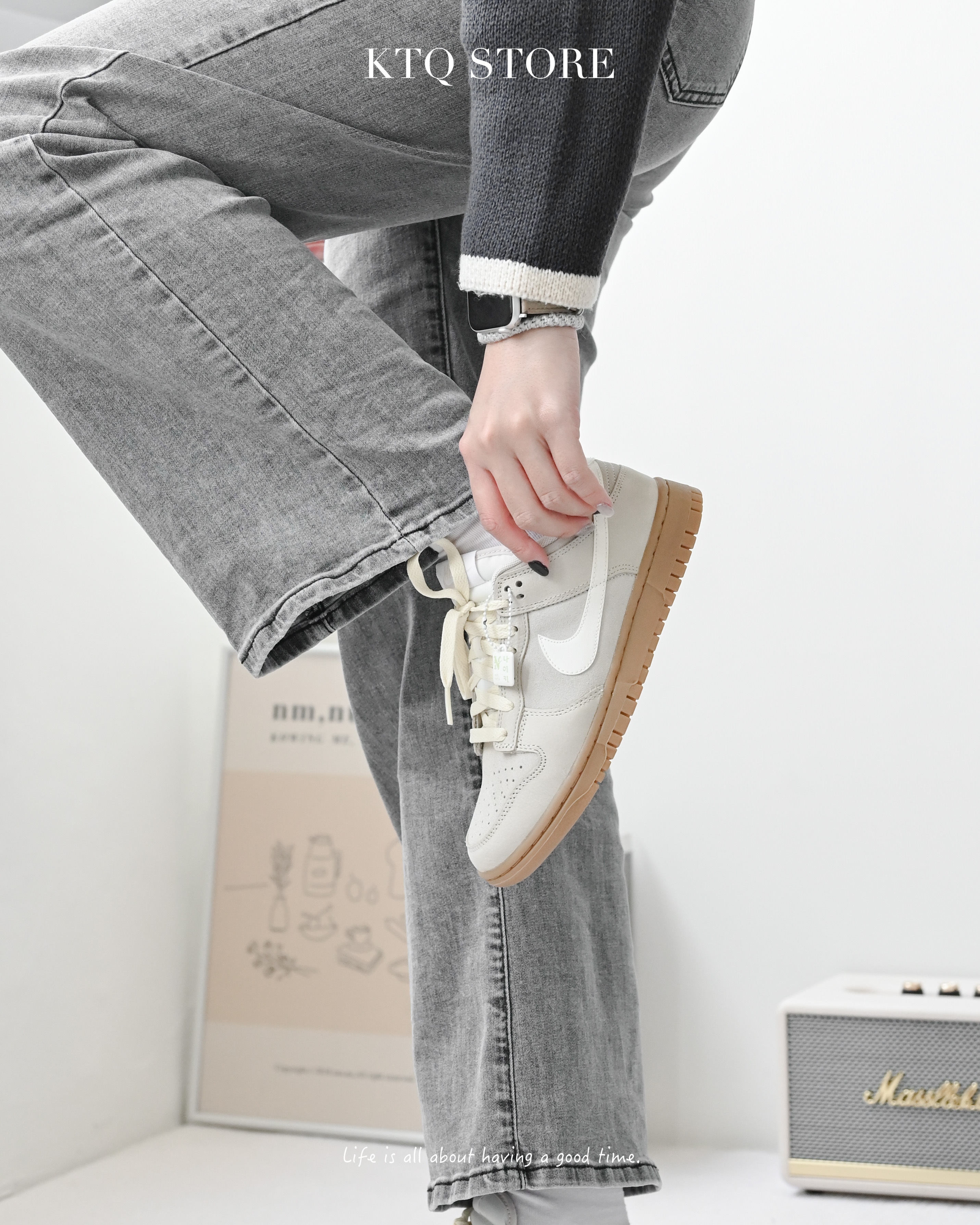 KTQ STORE ‧   Nike Dunk Low "Hangul Day" 韓文日 燕麥 FQ8147-104