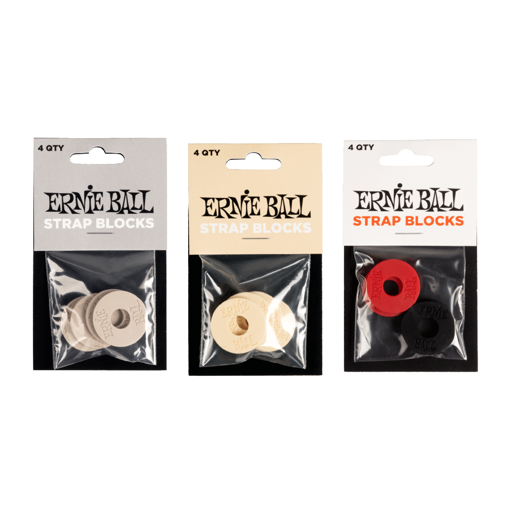 Ernie Ball Ernie Ball / 吉他背帶墊片 可防背帶滑落(4件裝)(9款) 第 3 張圖片｜三峽配件 / 週邊